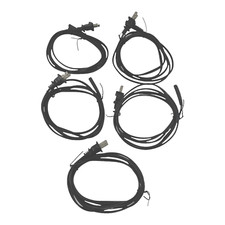 5 Pack SPT-2  18AWG 6ft AC Power Cord 125V 10A IEC C7 Figure 8 non-polarized New picture