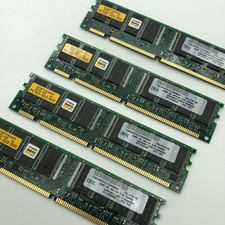 128MB IBM Fru 01K1146 (4) pcs 32MB 168Pin SDRAM DIMM PC100 Memory PC-100 Hyundai picture