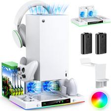 Upgrade Cooling Fan &Dual Charge Stand for Xbox Series X Console&Controller picture