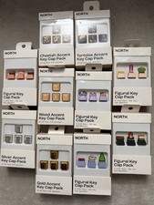 North Figural Key Cap Pack Lot Of 10 Packs New picture
