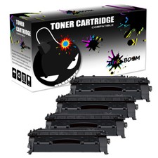 4 Black Toner Cartridge for CRG120 ImageCLASS D1100 D1350 D1370 MF6680DN picture