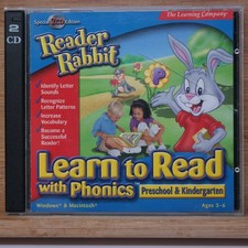 Reader Rabbit Learn to Read with Phonics Preschool & Kindergarten 2 CD Set picture