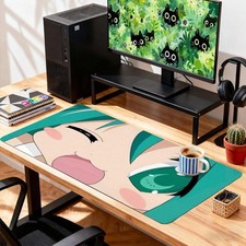 1pc Large Extended Gaming Mouse Pad with Eye Design | Rubber Mousepad for Comp picture