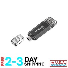 Versatile 64GB USB 3.0 & Type C Flash Drive - Temperature Proof with Keychain picture