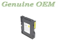 405764/GC41Y Original OEM Ricoh Ink Cartridge, Yellow Genuine Sealed picture