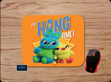IT'S HANG TIME TOY STORY 4 DISNEY INSPIRED CUSTOM PC GAMING MOUSE PAD DESK MAT picture