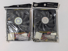 2 Of Cooler Master R4-SPS-20AK-GP 80mm X 80mm X 15mm Standard Fans picture