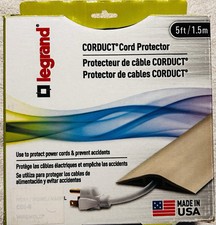 New Legrand Cord Protector  Corduct Overfloor (Wiremold CDI-5), 5 feet, Ivory picture