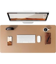 Large PU Leather Dual Sided Desk Pad Non-Slip Mouse Pad Desk Mat Writing Mat picture