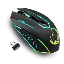 Wireless Gaming Mouse, Rechargeable 10000 LED PC Mouse picture