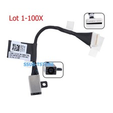 Lot DC IN Power Jack Charging Socket Cable For Dell Latitude 3420 3520 0HJW4D picture
