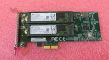 NEW Fujitsu PDUAL CP100 M.2 Boot RAID Controller + 2x 240GB M.2 SSD PYBDMCP24L picture