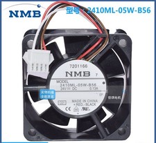 1PCS NMB 2410ML-05W-B56 DC 24V 0.13A 6025 Inverter Cooling Fan picture