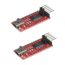 2pcs FT232RL Module USB to TTL Supports 3.3V / 5V with Mini Interface for Ras... picture