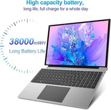 Laptop, 16 Inch FHD IPS Display (16:10), Intel Celeron Quad Core CPU, 4GB DDR4 picture