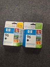 Lot 2 HP Invent Genuine Ink Cartridge EXPIRED Black Inkjet Print Cartridge picture