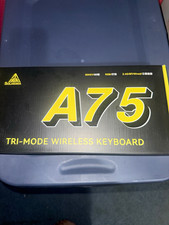 SOLAKAKA A75 Tri-Mode Wireless RGB Keyboard BT/2.4G/Wired QWERTY Black picture