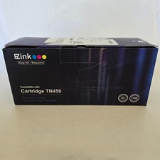 EZ Ink Brother TN450 Black Toner - Two (2) Toner Cartridges - Open Box picture