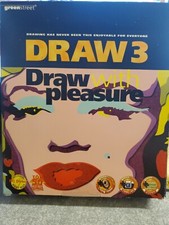 Vtg Greenstreet Draw 3: Draw w/ Pleasure for Windows 95,98, NT, 2000 & ME~CD-ROM picture