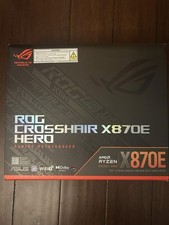 ASUS ROG CROSSHAIR X870E HERO AMD AM5 ATX motherboard BRAND NEW/SEALED picture