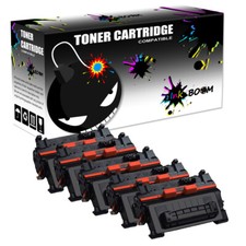 5BK Toner Cartridge replace for HP CE390A 90A LaserJet MFP M601n M602x M603dn picture