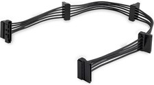 StarTech.com 15.7 in 400 mm SATA Power Splitter Adapter Cable - M/F - 4x Serial picture