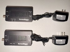 Pair ScreenBeam ECB6250 MoCA 2.5 Network Adapter Ethernet Over Coax w/ Power picture