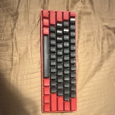 Matrix Keyboards Clix Compact Wired Mechanical Keyboard Red/Black QWERTY EN picture
