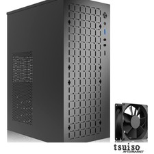 Compact High Airflow MATX Micro ATX Mini-Tower Case with Dual 120mm Fan Support picture