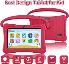 Android 9.1 7inch Kids Google Tablet PC Dual Camera Quad-core Bundle Case 64GB picture