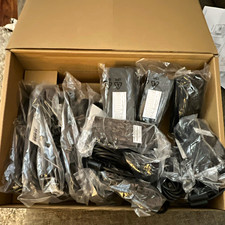Lot of 5 Cisco AIR-PWRINJ5 PoE Power Injector Kits w/ Volex C13 Cords - NEW  picture
