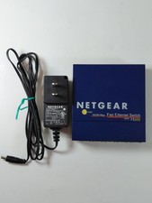 Netgear FS105 5-Port 10/100 Mbps Fast Ethernet Switch with Power Adapter picture