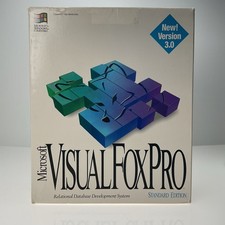 Microsoft Visual Fox Pro Standard Edition Version 3.0 65944 - Open Box picture