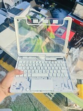lambasa Clear Cyberpunk Style Keyboard Folio Case iPad 7th,8th,9th 10.2 Inch picture