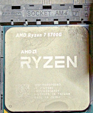 AMD Ryzen 7 5700G AM4 CPU - 3.8GHz 8-Core 16-Thread Desktop Processor Radeon Gfx picture