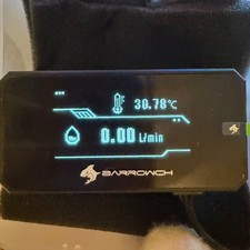 BarrowCH FBFT07 Water Temperature Meter + Flow Meter with OLED Display #71401 picture