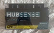 NEXIN NEX-HS10PM 10 Port SuperSpeed USB 3.0 Hub with SmartCharge Port & Power Ad picture