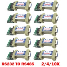 2/4/10 Pack 4 Pin RS232 to RS485 Communication Data Converter Adapter US picture