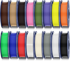 SUNLU PLA+ 3D Printer Filament 16 Color Bundle 1.75mm 4KG Vacuum Packed picture