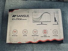 SANSUI 27 inch Monitor, IPS 100Hz, FHD 1080P Monitor S27X3AF Brand New picture