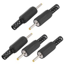 5pcs 2.5mm x 0.7mm Solder DC Power Cable Socket Male Jack Connector picture