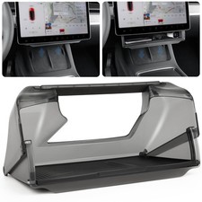 Under Screen Storage Box for Tesla 2020-2025 Model Y 2020-2023 Model 3, Desig... picture