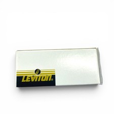 Leviton 80700-I Blank Toggle Wall Plate Adapter Ivory with Screws, Lot of 5 picture