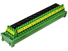 1 PCS DIN Rail Mount 12 Channel Rocker Switch DC Power Distribution Strip picture