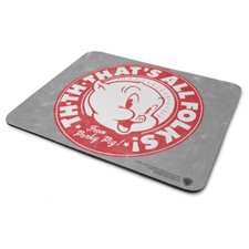 Officially Licensed Porky Pig - That's All Folks Mouse Pad/Mat picture