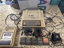 Atari 400 Home Computer System In Box + 410 Program Recorder + Games ++ Untested picture