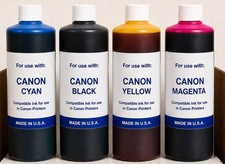 (4,000ML) PREMIUM COMPATIBLE BULK INK REFILL FOR CANON GI-26 MEGATANK CYMK picture