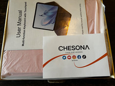 CHESONA Touchpad IPad 10th Generation Case With Keyboard (10.9