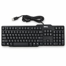 Dell L100 Wired USB Keyboard 104-Key US QWERTY Black picture