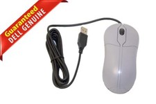 Dell F970D 2 Button Wired Gray USB Optical Mouse DPI 1000 T779G 0T779G picture